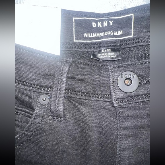 NWT DKNY Williamsburg Slim Jeans 31x30 - Picture 4 of 5